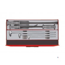 Verktygsvagn röd mega master set 1011 delar Teng Tools Verktygsvagn röd mega master set 1011 delar Teng Tools
