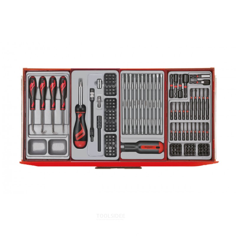 Verktygsvagn röd mega master set 1011 delar Teng Tools Verktygsvagn röd mega master set 1011 delar Teng Tools