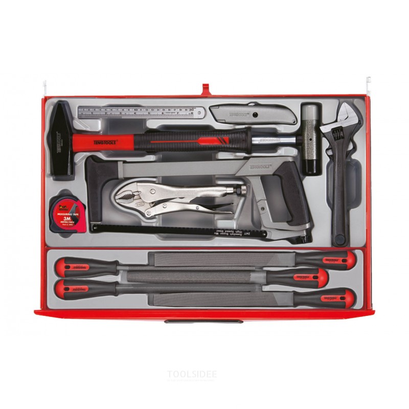 Verktygsvagn röd mega master set 1011 delar Teng Tools Verktygsvagn röd mega master set 1011 delar Teng Tools