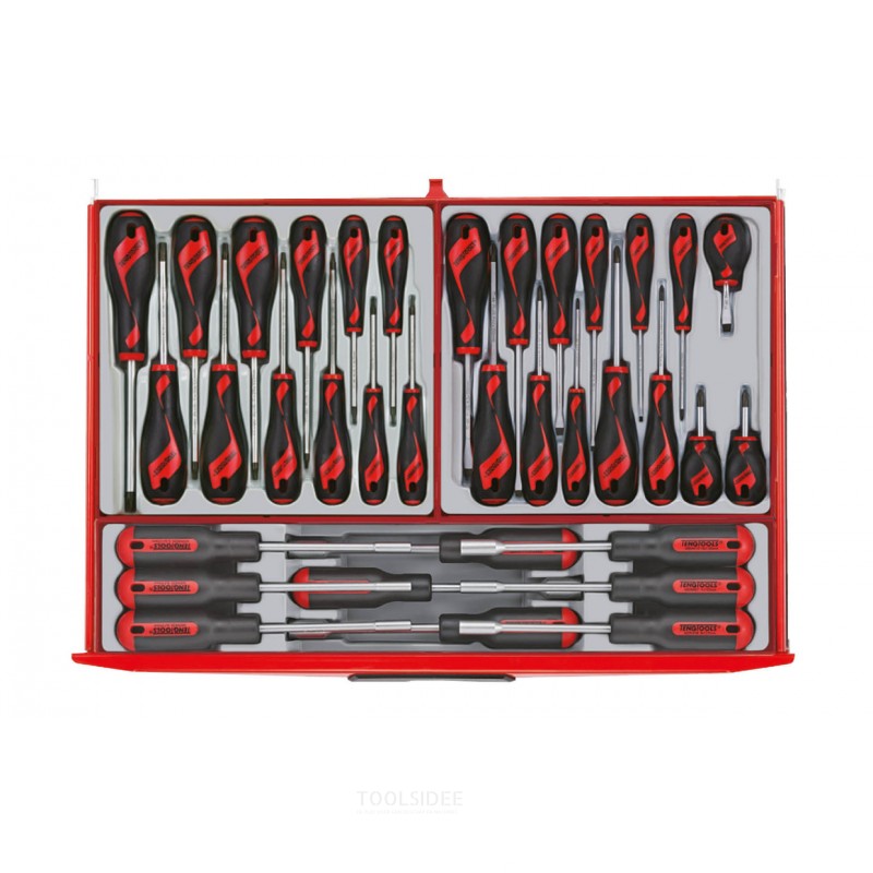 Verktygsvagn röd mega master set 1011 delar Teng Tools Verktygsvagn röd mega master set 1011 delar Teng Tools