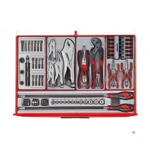 Verktygsvagn röd mega master set 1011 delar Teng Tools Verktygsvagn röd mega master set 1011 delar Teng Tools