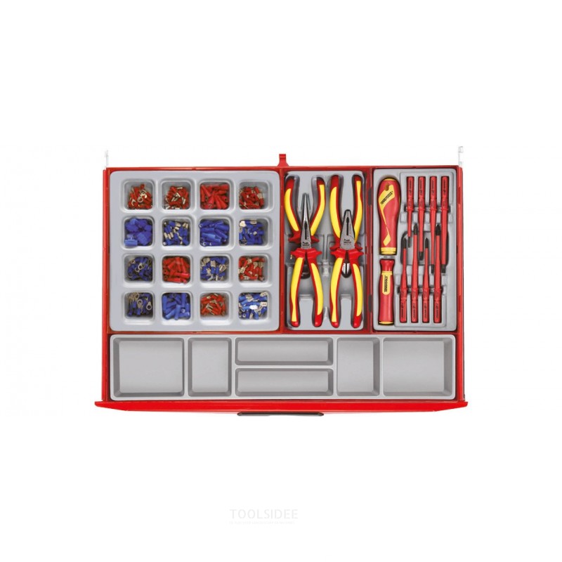 Verktygsvagn röd mega master set 1011 delar Teng Tools Verktygsvagn röd mega master set 1011 delar Teng Tools