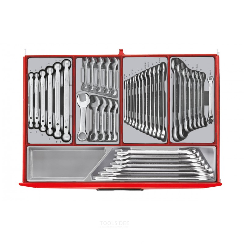 Verktygsvagn röd mega master set 1011 delar Teng Tools Verktygsvagn röd mega master set 1011 delar Teng Tools