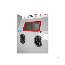 Strahlkabine 1350 L + Zyklon + Staubsauger MW Tools