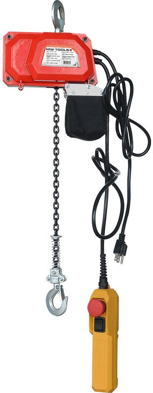 Elektrisk kjettingtalje 150 kg 6 meter 230 V MW Verktøy Elektrisk kjettingtalje 150 kg 6 meter 230 V MW Verktøy