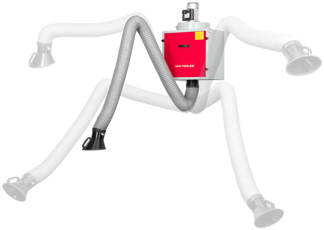 Mobil sveiseavsug 1400m³/t 1,1kW 230V MW Verktøy