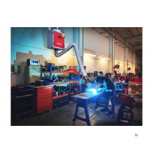 Mobil sveiseavsug 1400m³/t 1,1kW 230V MW Verktøy