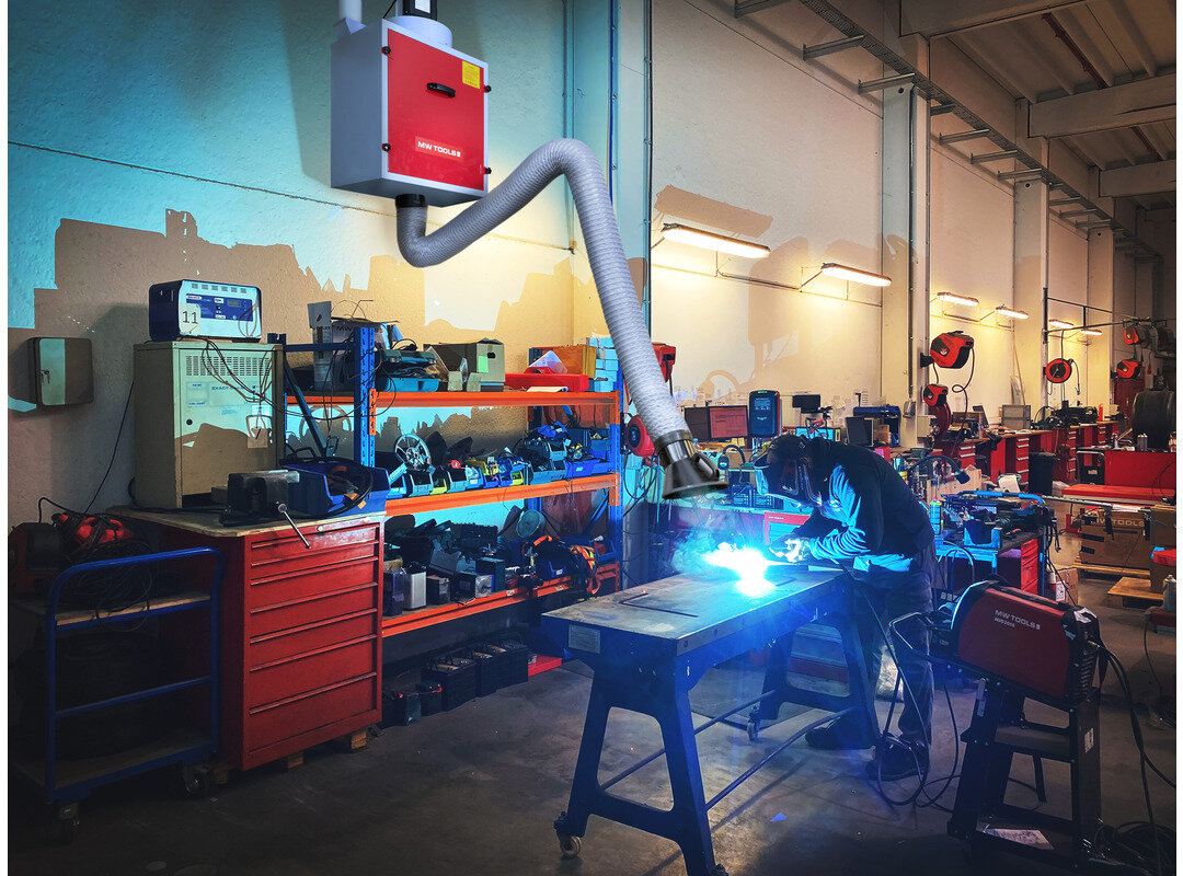 Mobil sveiseavsug 1400m³/t 1,1kW 230V MW Verktøy