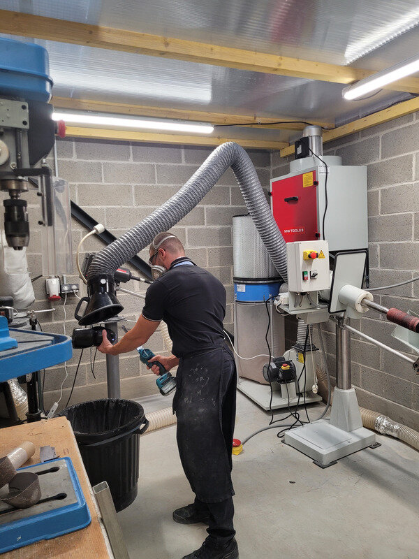 Mobil sveiseavsug 1400m³/t 1,1kW 230V MW Verktøy