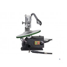Figuurzaag decoupeerzaag zaaghoogte 52 mm uitlading 405 mm 0,09 kW 230V variabele snelheden 550-1600 tpm Holzstar