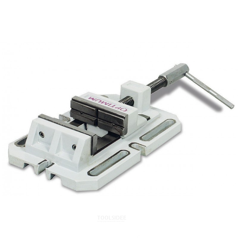 Industrial drill clamp double prism jaw jaw width 100 mm clamp opening 110 mm jaw height 35 mm Optimum