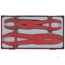 Klemtangenset TT1 tray 10- 15- 30mm 3 delig Teng Tools