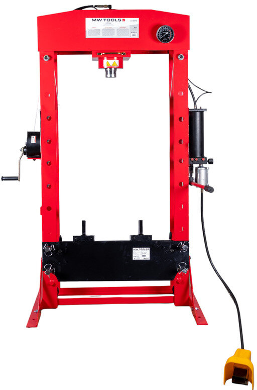 Hydraulisk pneumatisk presse 50T mobil sylinder MW Tools