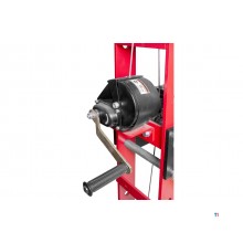 Hydraulisk pneumatisk presse 50T mobil sylinder MW Tools