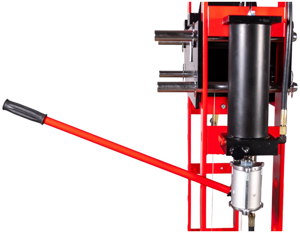 Hydraulisk pneumatisk presse 50T mobil sylinder MW Tools