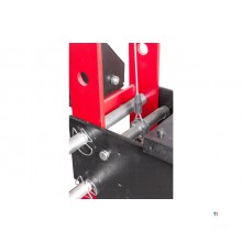 Hydraulisk pneumatisk presse 50T mobil sylinder MW Tools