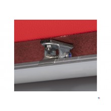 Magnetisk LED-stripelys 2000 lumen MW Tools