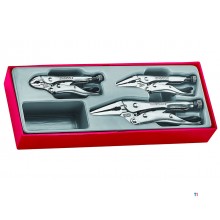 Låsetangsett TTX-2 brett 3 deler Teng Tools
