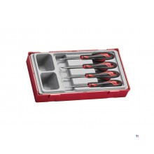 Haken- en pinnenset TT1 tray 35°- 125° 4pcs Teng Tools
