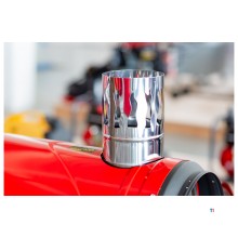 Indirekte varmluftblæser diesel 50kW MW Værktøj