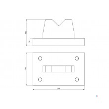 Hydraulische Presse 30T Hand- und Fußsteuerung MW Tools