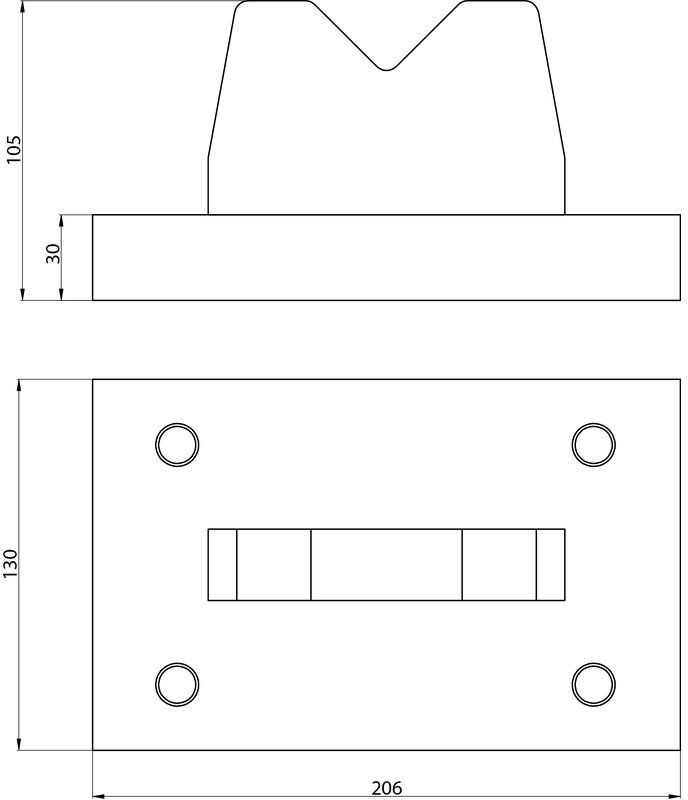 Hydraulische Presse 30T Hand- und Fußsteuerung MW Tools