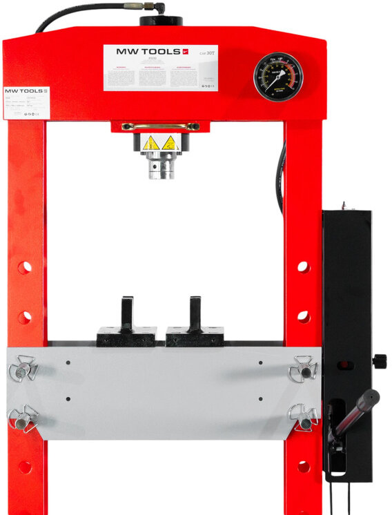 Hydraulische Presse 30T Hand- und Fußsteuerung MW Tools