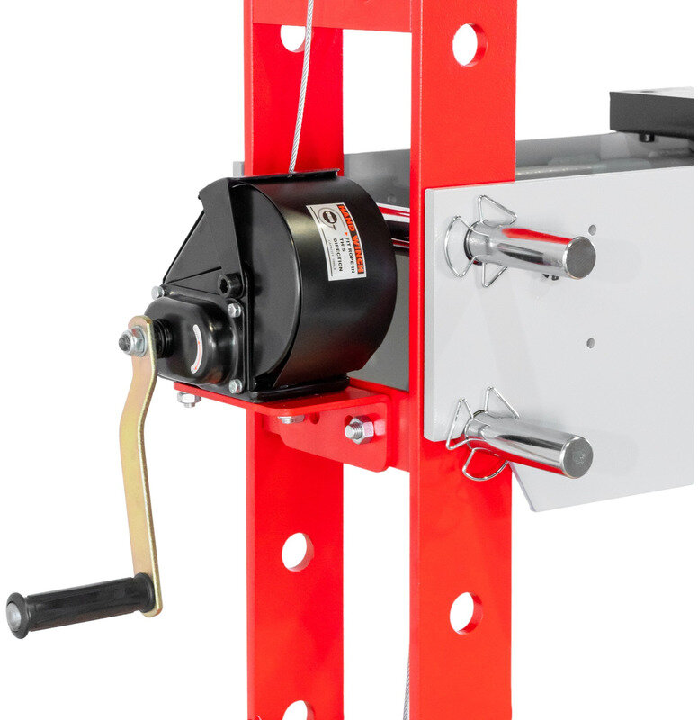 Hydraulic press 50T hand and foot control MW Tools