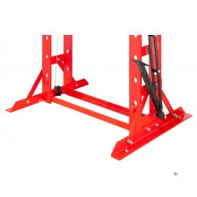 Hydraulic press 50T hand and foot control MW Tools