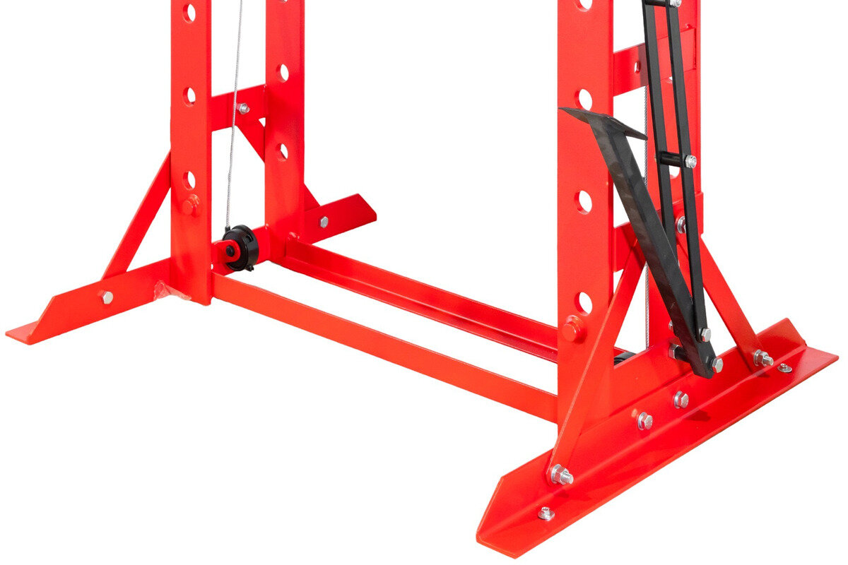 Hydraulic press 50T hand and foot control MW Tools