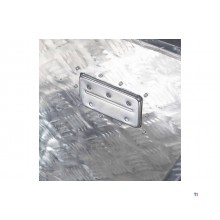 Opbevaringskasse i aluminium, transportkasse, 269 l, MW Tools