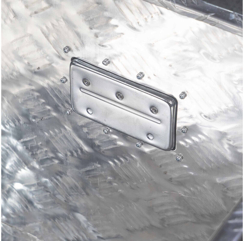 Opbevaringskasse i aluminium, transportkasse, 269 l, MW Tools