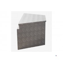 Oppbevaringsboks i aluminium for tilhenger 165 l MW Tools