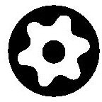 Skruetrækkersæt TX--Tpx TT1 bakke 7 dele Teng Tools