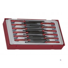 Sæt med nålefile TT1 bakke 12 dele Teng Tools Sæt med nålefile TT1 bakke 12 dele Teng Tools