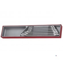 Combination wrenches TTX4 tray 20-32mm 7 parts Teng Tools