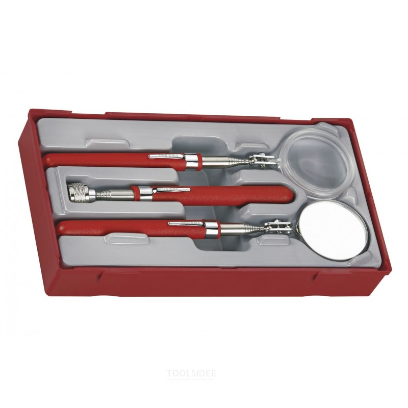 Telescopic Inspection Set TT1 Tray Magnet 12mm Mirror 55mm 3-piece Teng Tools