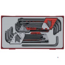 L-key set HEX-TX-AF TT1 tray 28 pieces Teng Tools