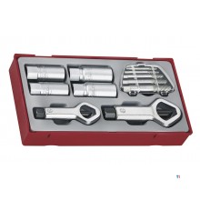 Avtrekkssett TT1 brett 1/2" 11 deler Teng Tools Avtrekkssett TT1 brett 1/2" 11 deler Teng Tools