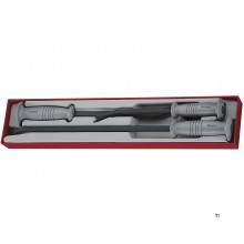 Brevstangssæt TTTX-4 bakke 300-450-550mm 3-delt Teng Tools