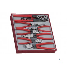 8-delt tangsæt med vinylhåndtag TT2 bakke Teng Tools