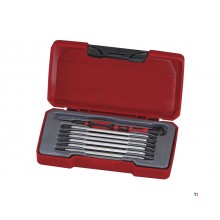 Mini skruetrækkersæt med 8 dele Teng Tools