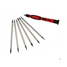 Mini skruetrækkersæt med 8 dele Teng Tools