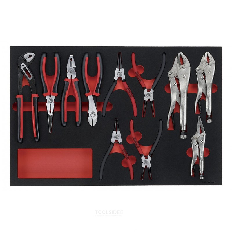 Tangenset Foam4x4 tray 11 delig  Teng Tools