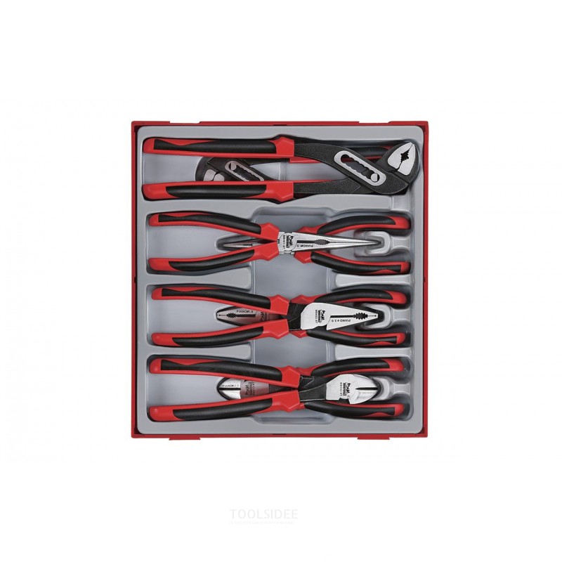 Zangensatz mit Tpr-Griff TT2-Tablett 8-teilig Teng Tools