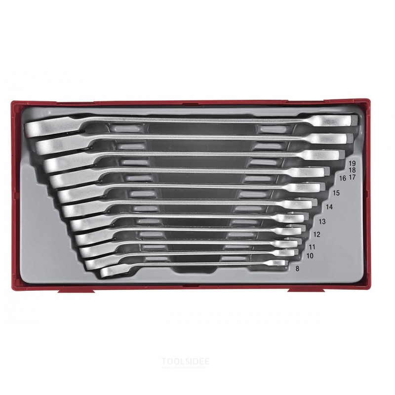 Räikkälenkkiavainsarja TT1 tarjotin 8-19 mm 11 osaa Teng Tools