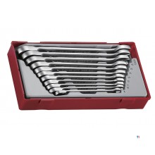 Ratschen-Ringmaulschlüsselsatz TT1 Ablage 8-19mm 11-teilig Teng Tools