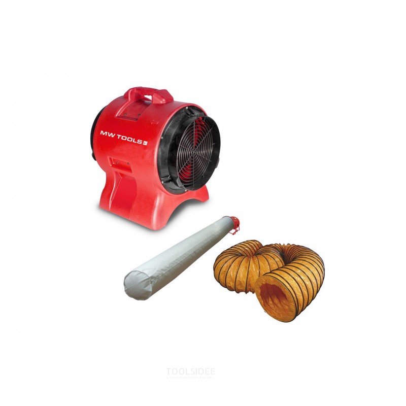MV300PP Ventilator med slange og filterpose MW Tools