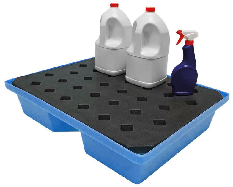 Ecospill 43 l lille opsamlingsbeholder til jerrycan Ecospill 43 l lille opsamlingsbeholder til jerrycan