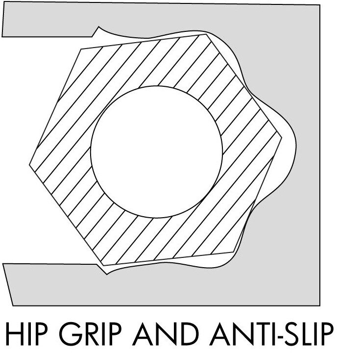 Ringgaffelnøglesæt HIP-GRIP Skum 2 bakke 8-19mm 12 dele Teng Tools Ringgaffelnøglesæt HIP-GRIP Skum 2 bakke 8-19mm 12 dele Teng Tools